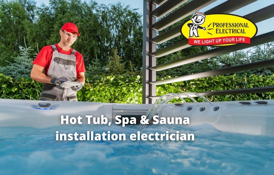 Hot Tub, Spa & Sauna installation electrician in Edmonton and surrounding areas. Hot Tub Installs