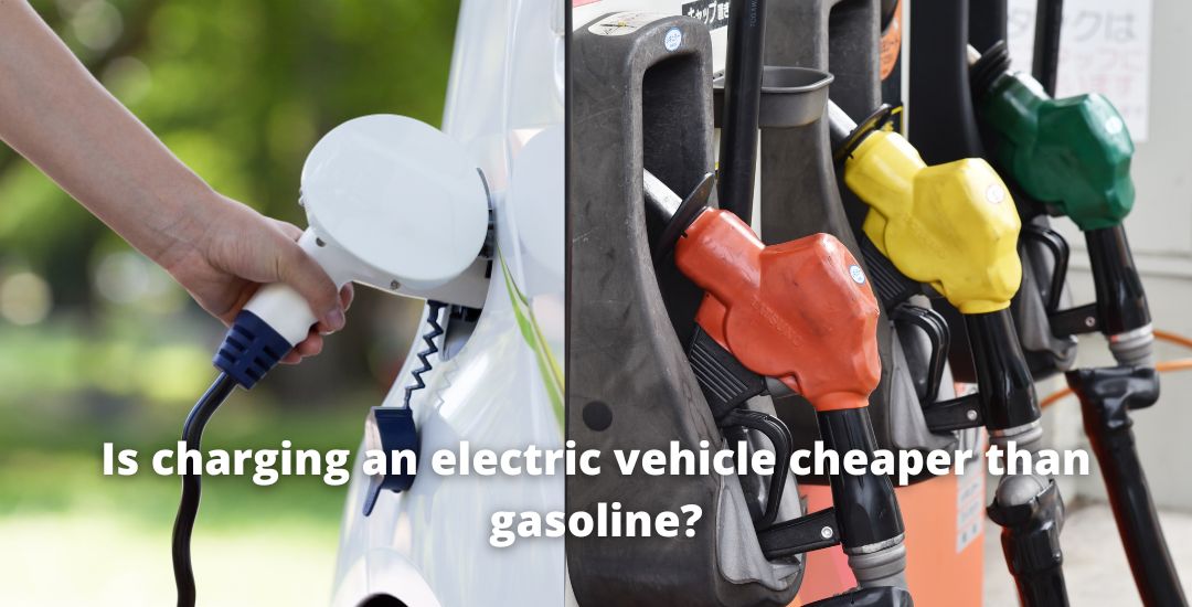 Is charging an electric vehicle cheaper than gasoline explained by Professional Electricals