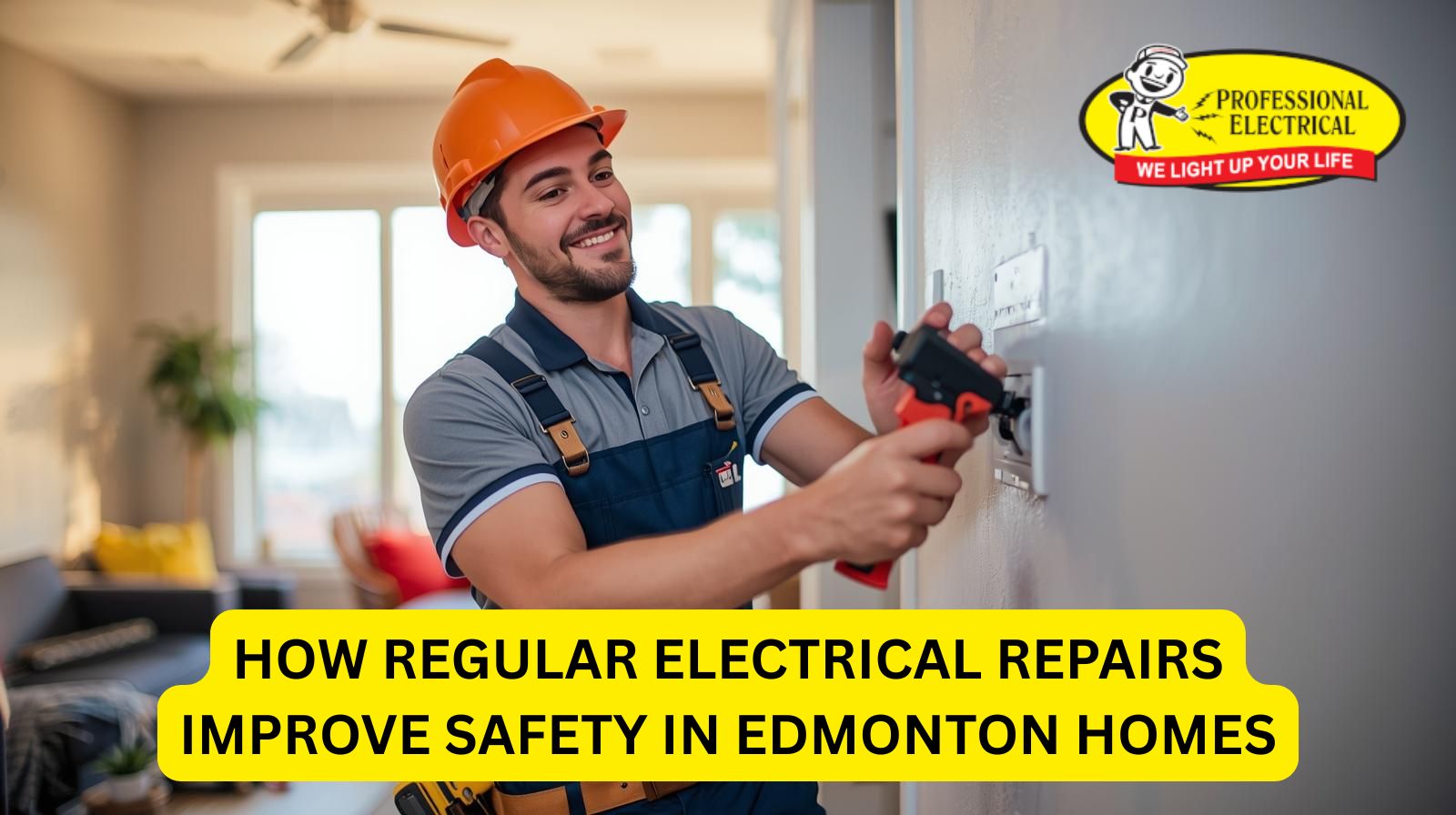 Electrical repairs Edmonton home safety by licensed electrician
