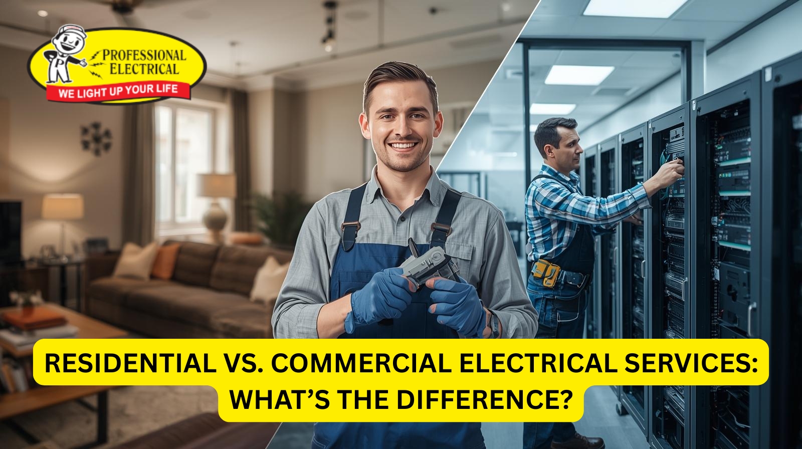 Electrical Service Edmonton – Residential vs Commercial Electricians
