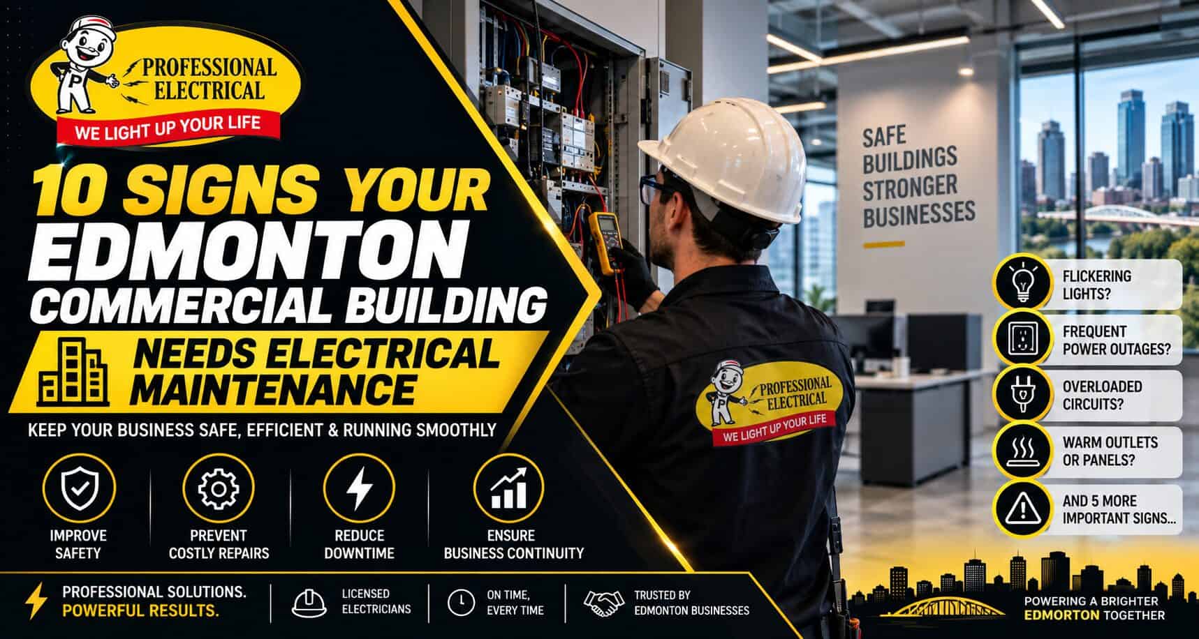 Commercial Electrical Maintenance Edmonton