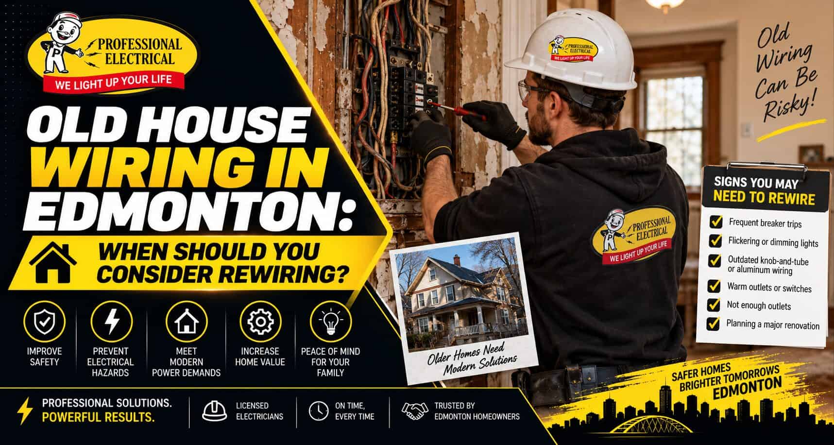 Electrical Rewiring Edmonton