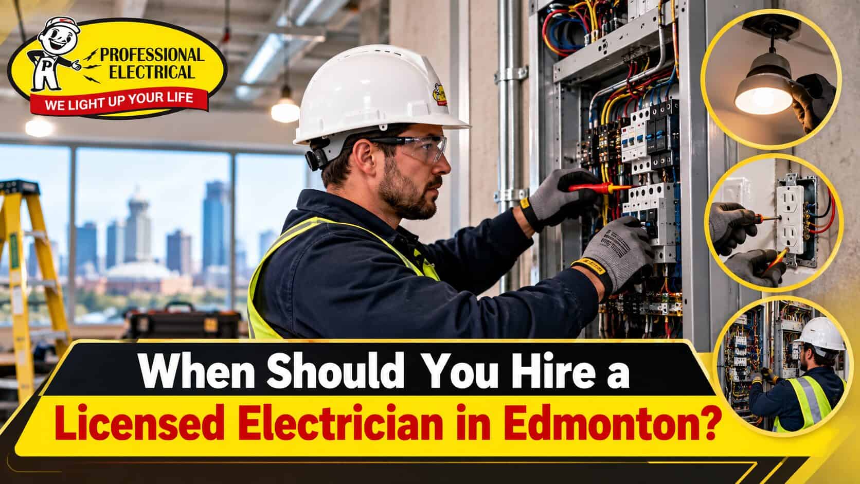 Commercial electrician Edmonton